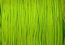 Silk cord for bracelets, lime gold, 0.8mm - x5m