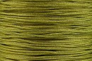 Silk cord for bracelets, golden olive, 0.8mm - x5m