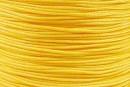 Silk cord for bracelets, straw yellow, 0.8mm - x5m