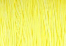 Silk cord for bracelets, pastel yellow, 0.8mm - x5m