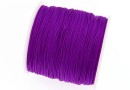 Silk cord spool for bracelets, purple, 0.9mm - x90m