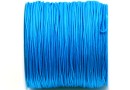 Silk cord spool for bracelets, capri blue, 0.9mm - x90m